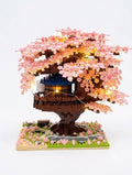 Klocki drzewko bonsai 2151 elementów + podświetlenie LED